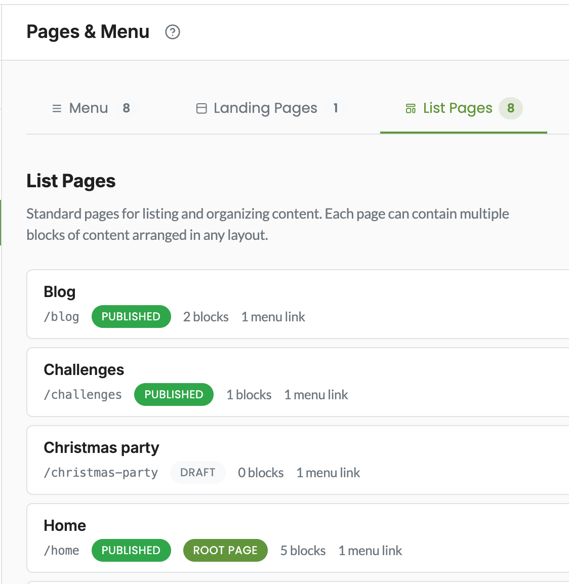 Unified branded website showing marketing pages and member app together in one place